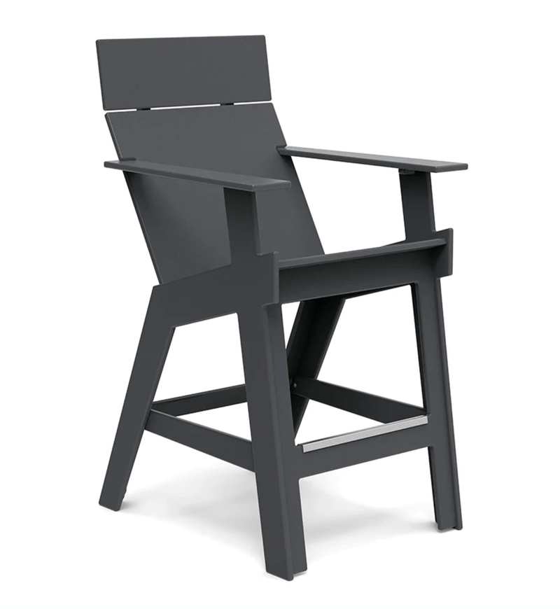 Lollygagger Hi - Rise Chair - Loll Designs - Outdoor Furniture - Black - HORNE