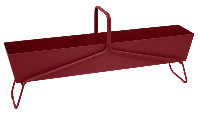 Long Basket Planter - Fermob - Outdoor Furniture - Acapulco Blue - HORNE