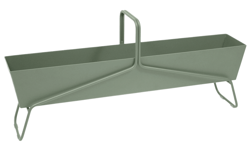 Long Basket Planter - Fermob - Outdoor Furniture - Acapulco Blue - HORNE