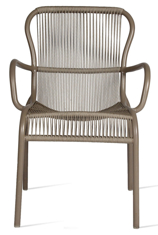 Loop Dining Chair - Vincent Sheppard - Outdoor Furniture - Taupe - HORNE