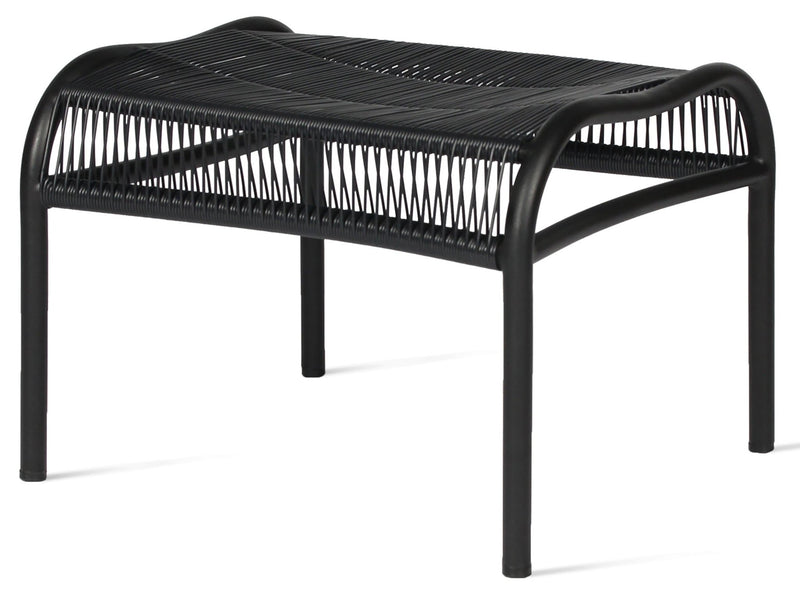 Loop Footrest - Vincent Sheppard - Outdoor Furniture - Black - HORNE