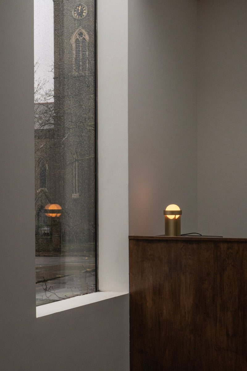 Loop Table Lamp w/ Sphere III Bulb - Tala - Dark Grey - HORNE