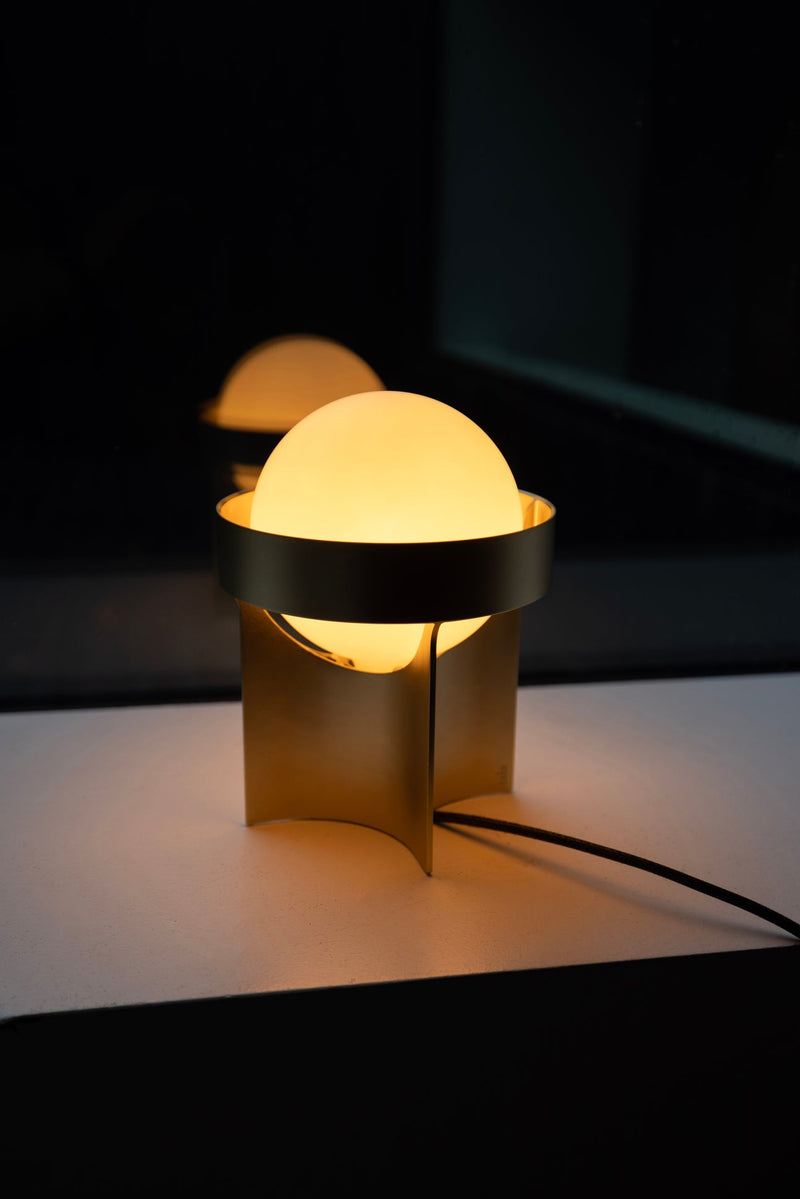 Loop Table Lamp w/ Sphere IV Bulb - Tala - Dark Grey - HORNE