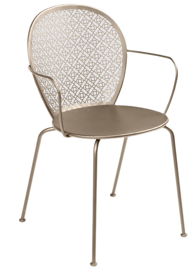 Lorette Armchair - Set of 2 - Fermob - Outdoor Furniture - Black Cherry - HORNE