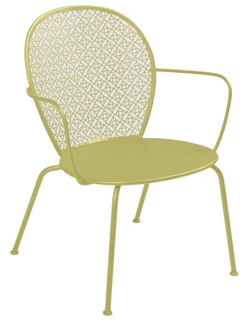 Lorette Low Armchair - Set of 2 - Fermob - Outdoor Furniture - Black Cherry - HORNE