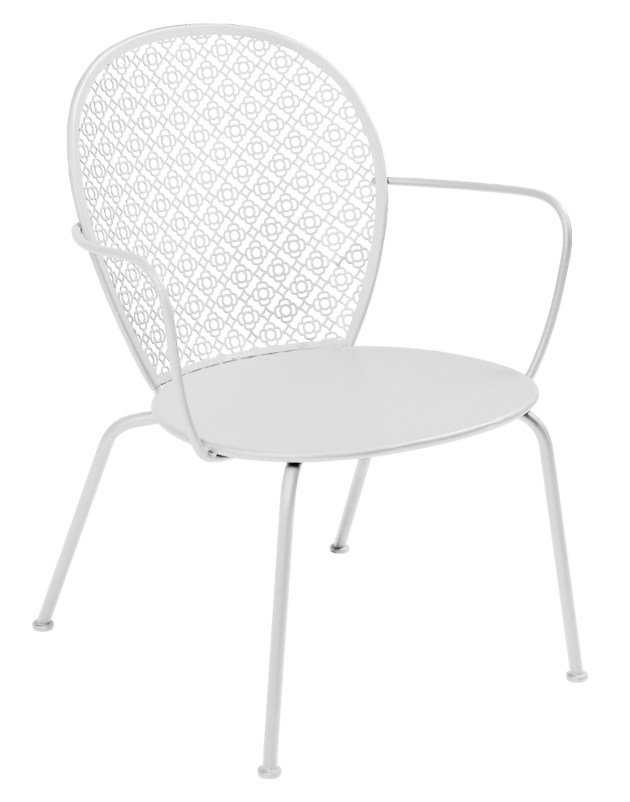 Lorette Low Armchair - Set of 2 - Fermob - Outdoor Furniture - Black Cherry - HORNE