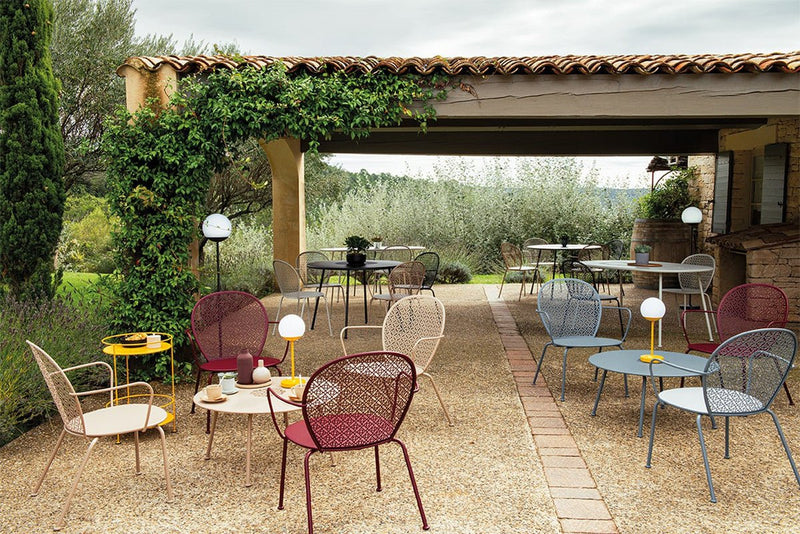 Lorette Low Table - Fermob - Outdoor Furniture - Acapulco Blue - HORNE