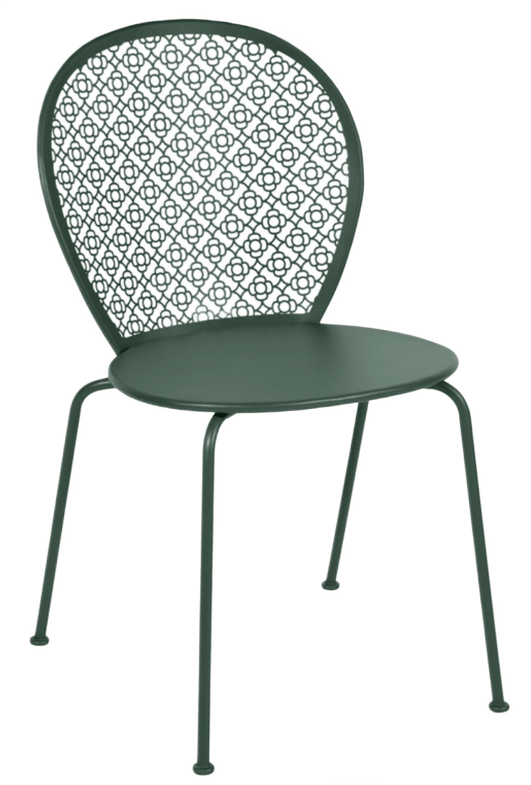 Lorette Side Chair - Set of 2 - Fermob - Outdoor Furniture - Black Cherry - HORNE