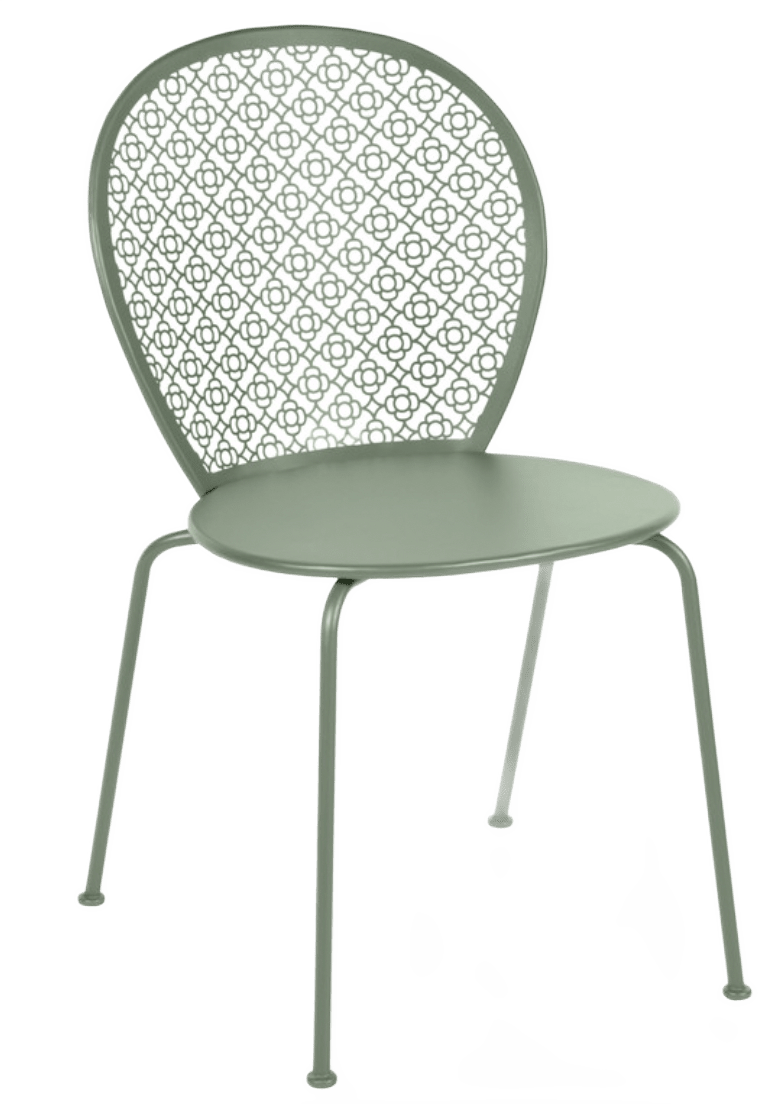 Lorette Side Chair - Set of 2 - Fermob - Outdoor Furniture - Black Cherry - HORNE