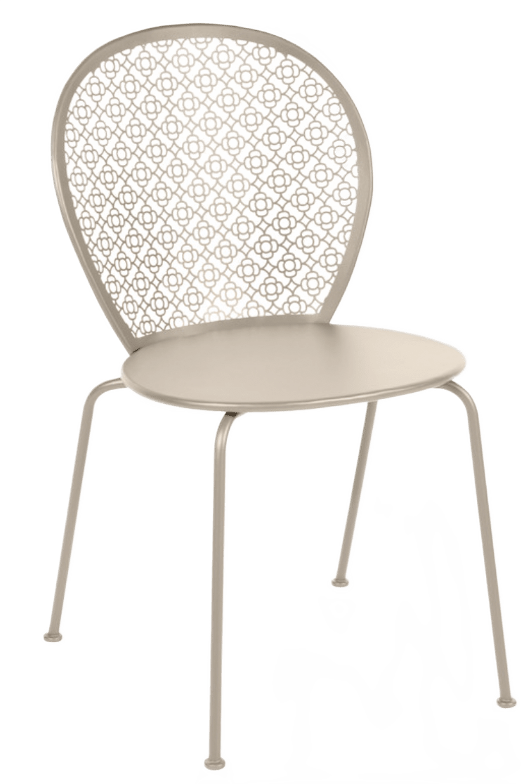 Lorette Side Chair - Set of 2 - Fermob - Outdoor Furniture - Black Cherry - HORNE