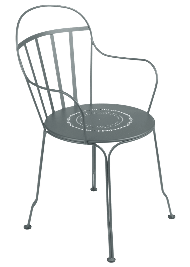 Louvre Armchair - Set of 2 - Fermob - Outdoor Furniture - Black Cherry - HORNE