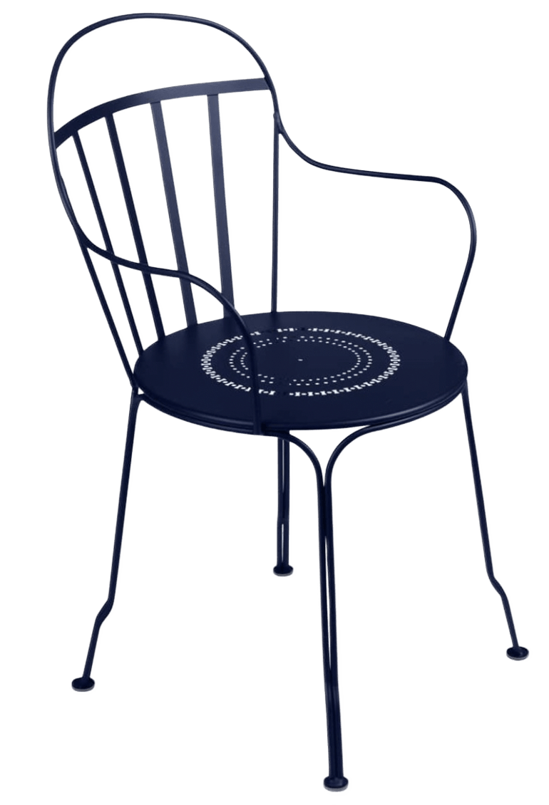 Louvre Armchair - Set of 2 - Fermob - Outdoor Furniture - Black Cherry - HORNE