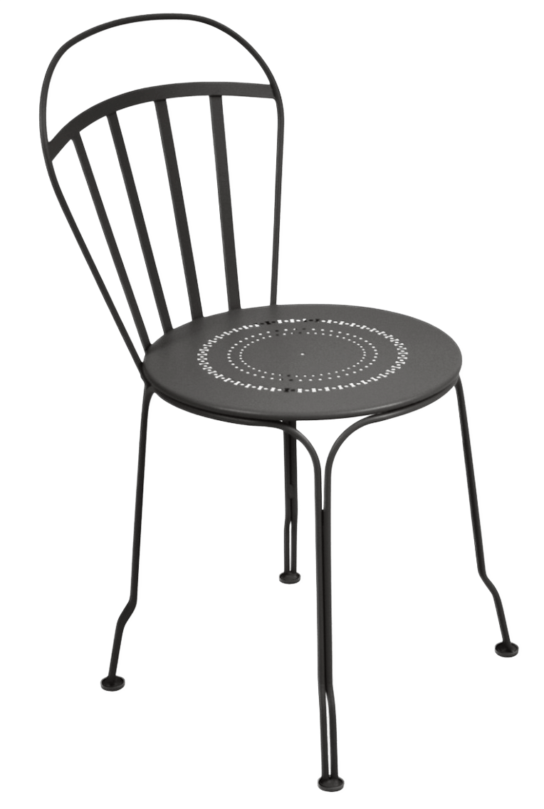 Louvre Chair - Set of 2 - Fermob - Outdoor Furniture - Black Cherry - HORNE