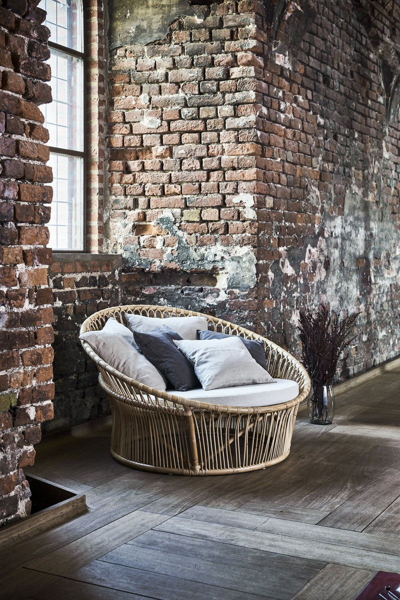 Love Nest - Sika Design - Chairs - Natural - Tempotest White Canvas - HORNE