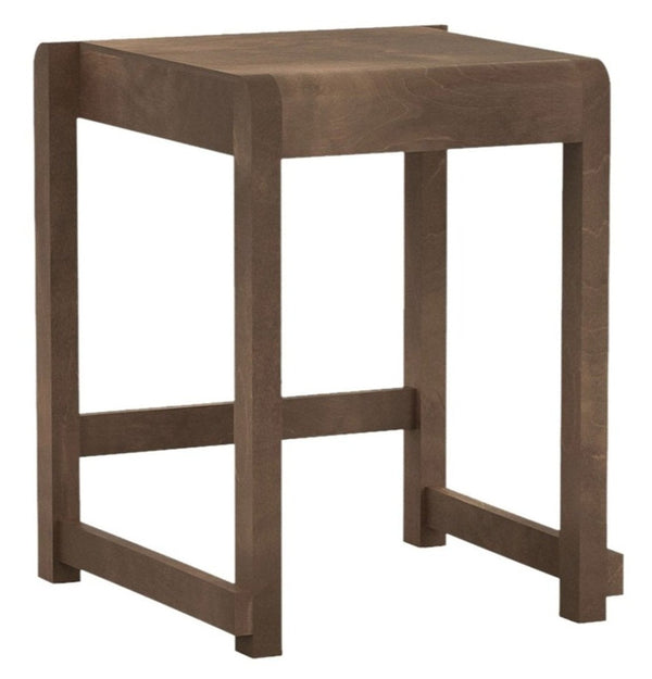 Low Stool 01 - Frama - Stools + Benches + Ottomans - Dark Wood - HORNE