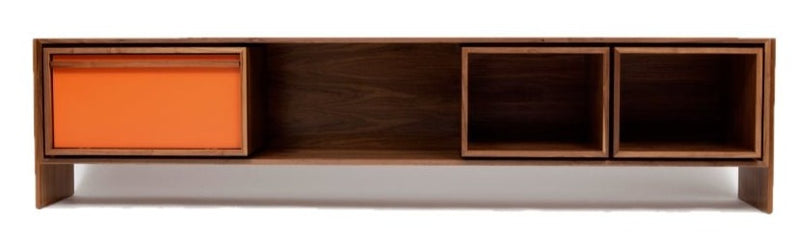 Low Unit - Artless - Sideboards + Cabinets - Large - Orange Lacquer - HORNE