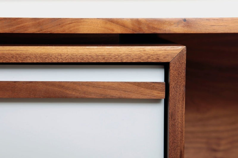 Low Unit - Artless - Sideboards + Cabinets - Large - Orange Lacquer - HORNE