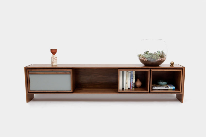 Low Unit - Artless - Sideboards + Cabinets - Large - Orange Lacquer - HORNE