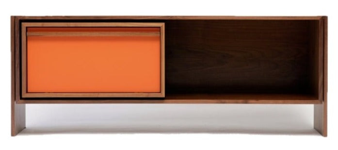 Low Unit - Artless - Sideboards + Cabinets - Large - Orange Lacquer - HORNE