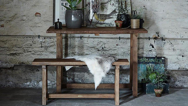 Lucas Teak Bench - Sika Design - Stools + Benches + Ottomans - HORNE