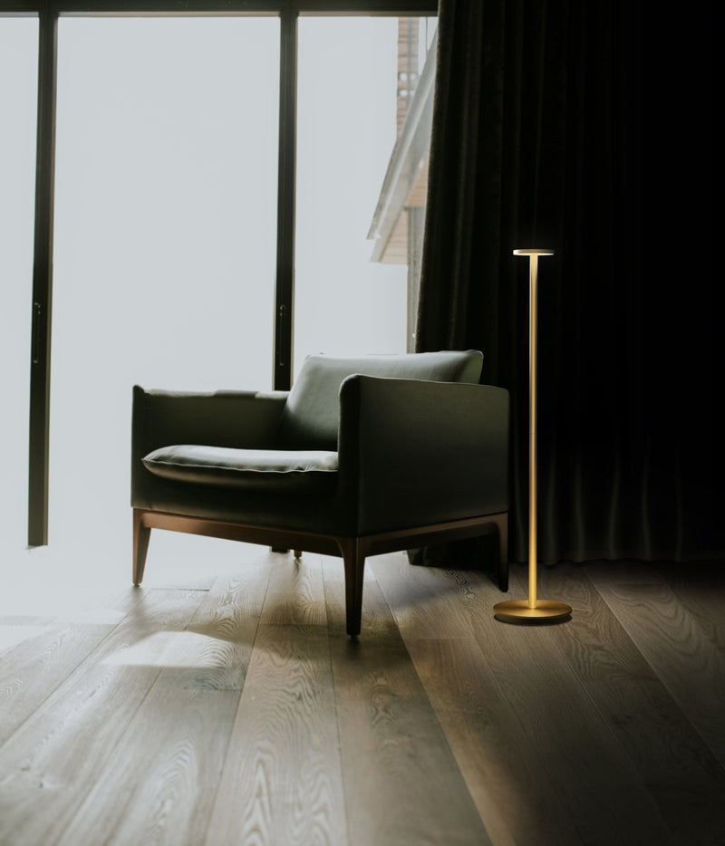 Luci Floor Lamp - Pablo Designs - Floor Lamps - Matte White - HORNE