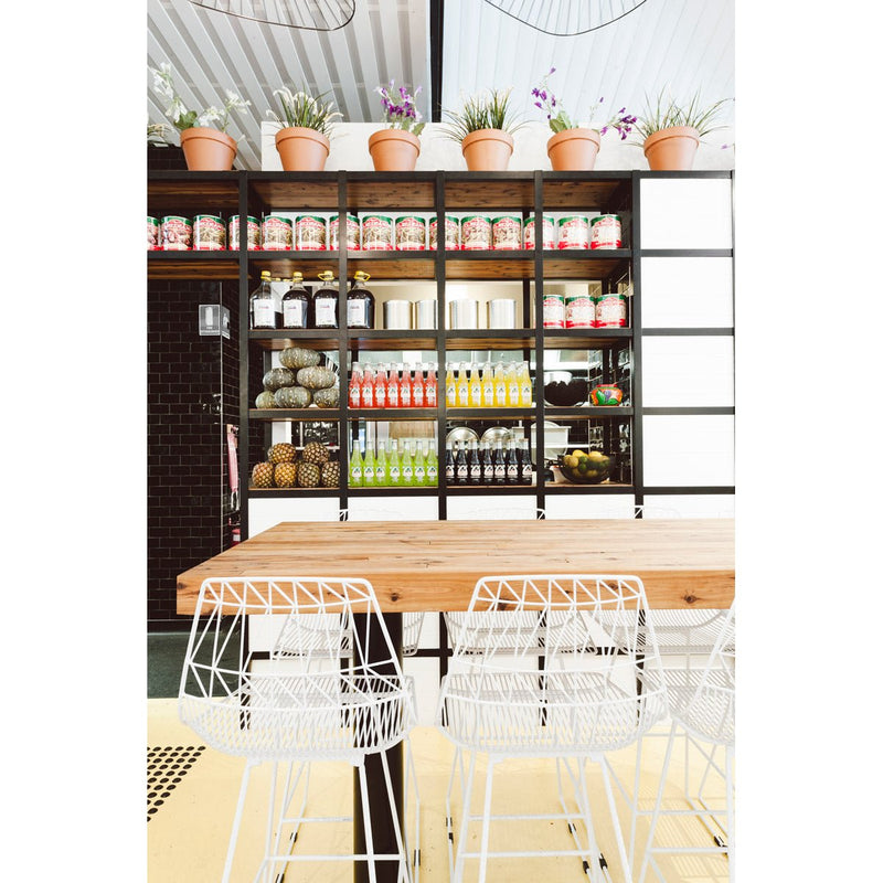 Lucy Bar Stool - Set of 2 - Bend Goods - Outdoor Furniture - Black - HORNE