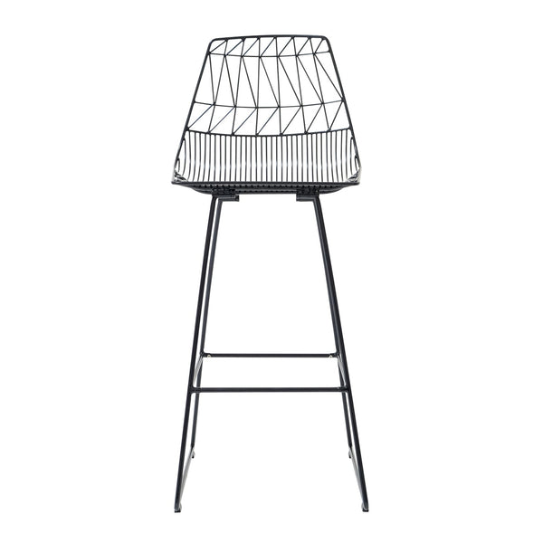 Lucy Bar Stool - Set of 2 - Bend Goods - Outdoor Furniture - Black - HORNE