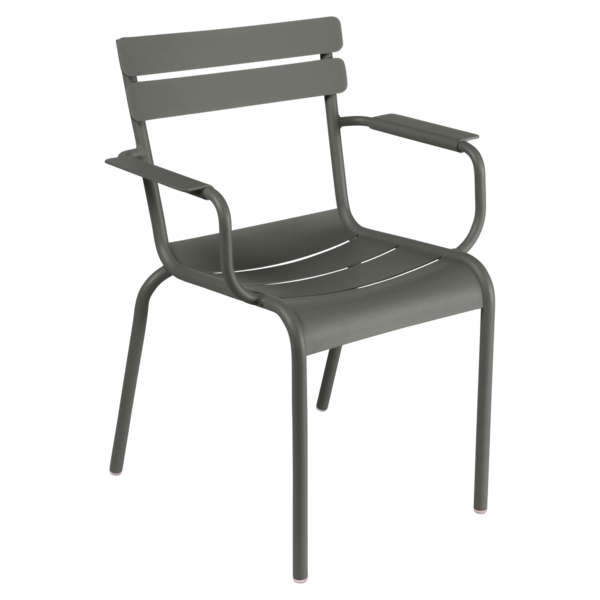 Luxembourg Arm Chair - Set of 4 - Fermob - Outdoor Furniture - Acapulco Blue - HORNE