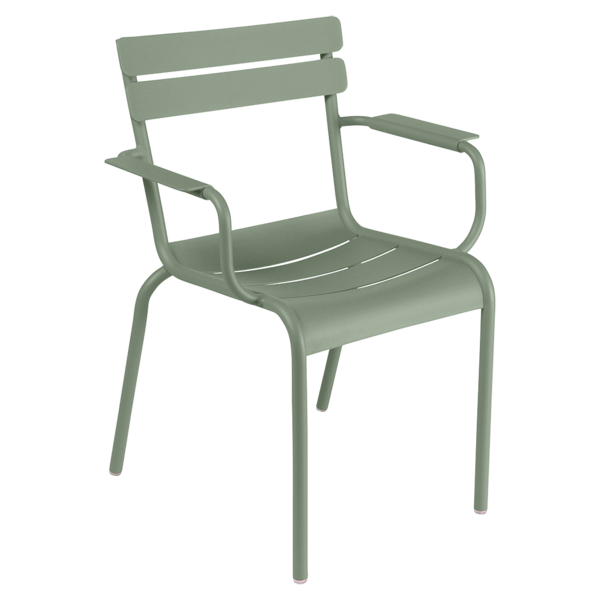 Luxembourg Arm Chair - Set of 4 - Fermob - Outdoor Furniture - Acapulco Blue - HORNE