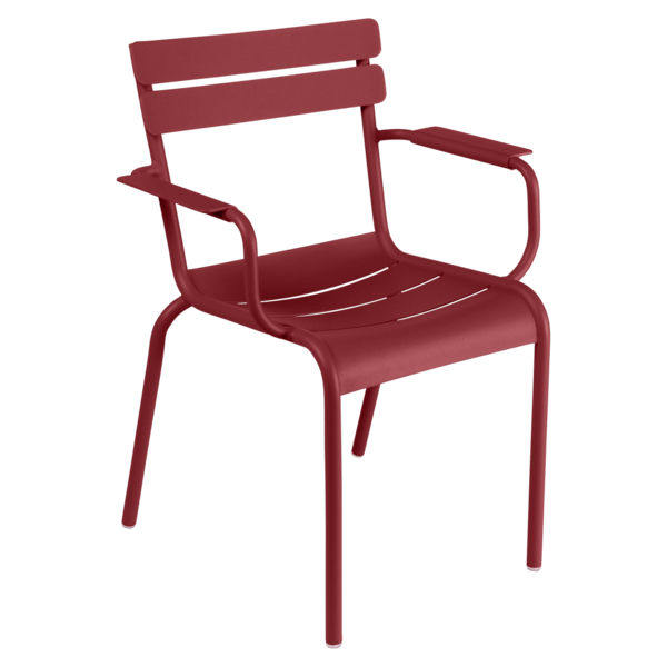 Luxembourg Arm Chair - Set of 4 - Fermob - Outdoor Furniture - Acapulco Blue - HORNE