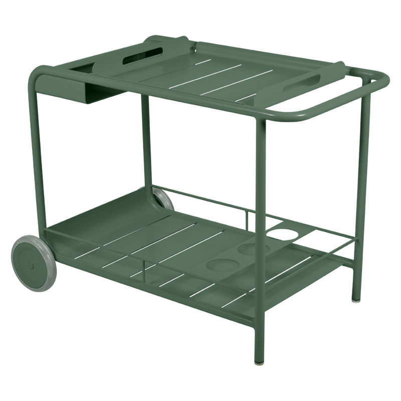 Luxembourg Bar Cart w/ Wheels - Fermob - Outdoor Furniture - Cotton - HORNE