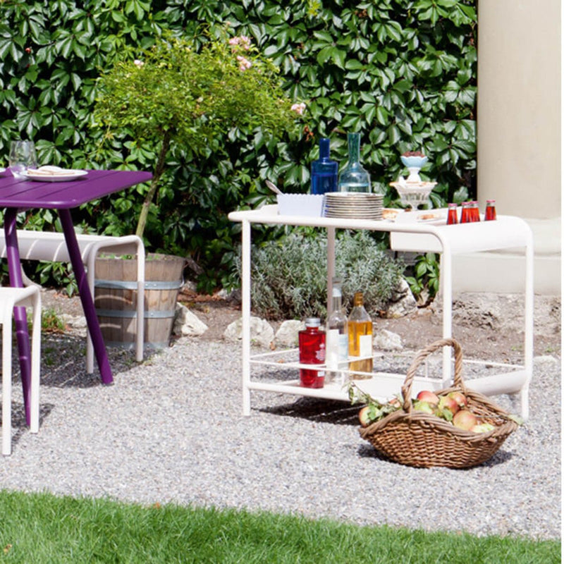 Luxembourg Bar Cart w/ Wheels - Fermob - Outdoor Furniture - Cotton - HORNE