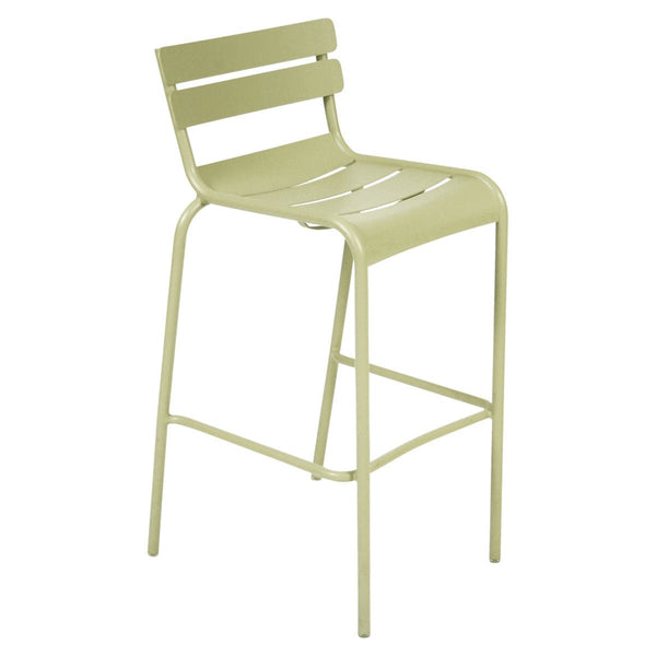 Luxembourg Bar Stool - Set of 2 - Fermob - Outdoor Furniture - Willow Green - HORNE