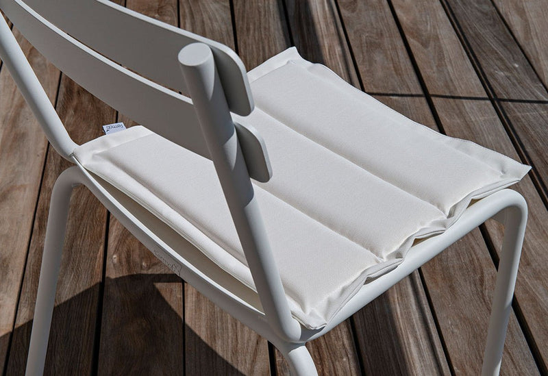 Luxembourg Chair Cushion - Fermob - Outdoor Accessories - Midnight Grey - HORNE