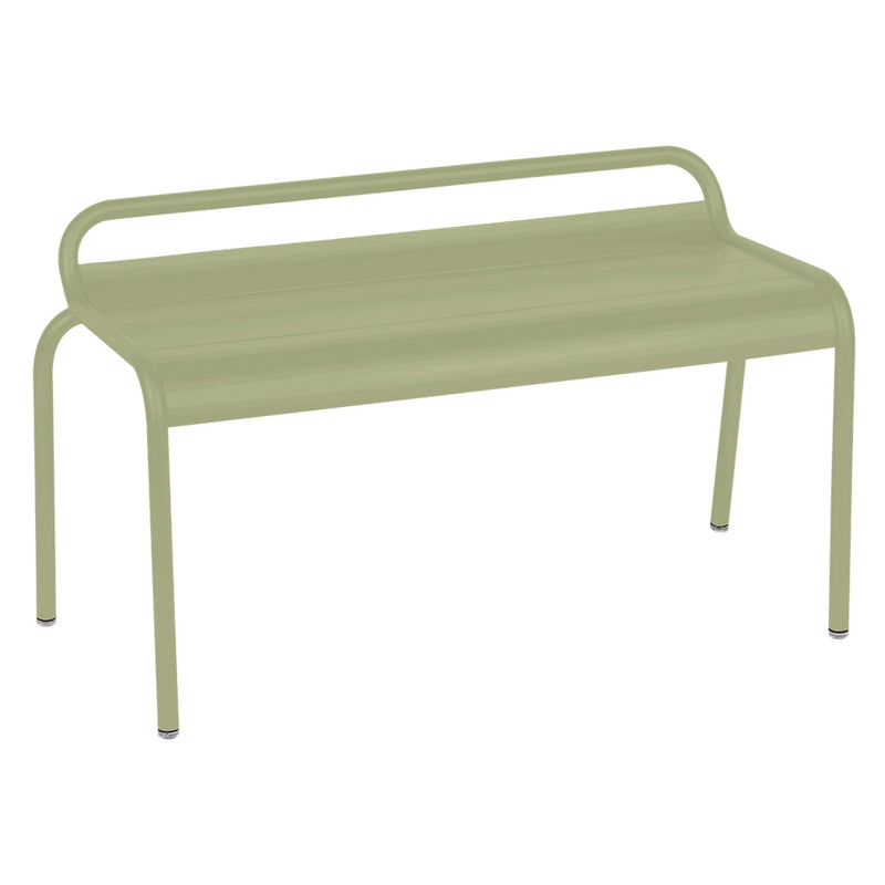 Luxembourg Compact Bench - Fermob - Outdoor Furniture - Acapulco Blue - HORNE