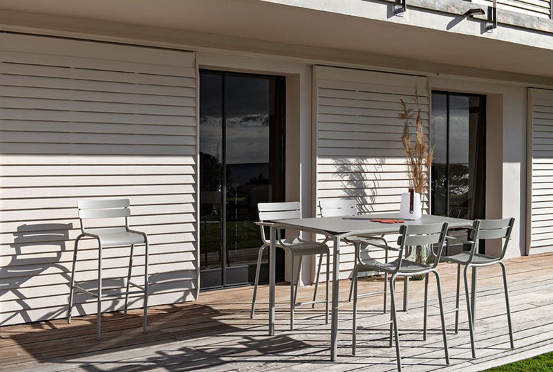 Luxembourg High Armchair - Set of 2 - Fermob - Outdoor Furniture - Acapulco Blue - HORNE