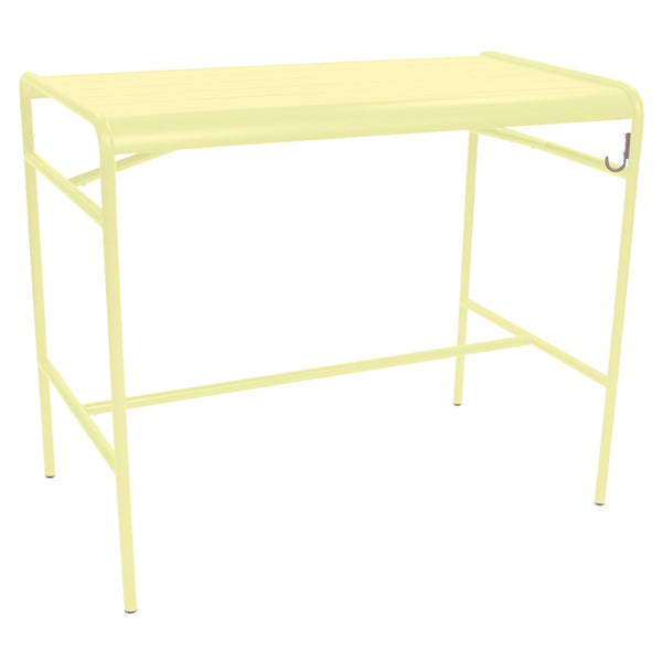 Luxembourg High Table 50" x 29" - Fermob - Outdoor Furniture - Frosted Lemon - HORNE