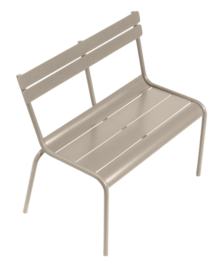 Luxembourg Kid Bench - Fermob - Outdoor Furniture - Black Cherry - HORNE