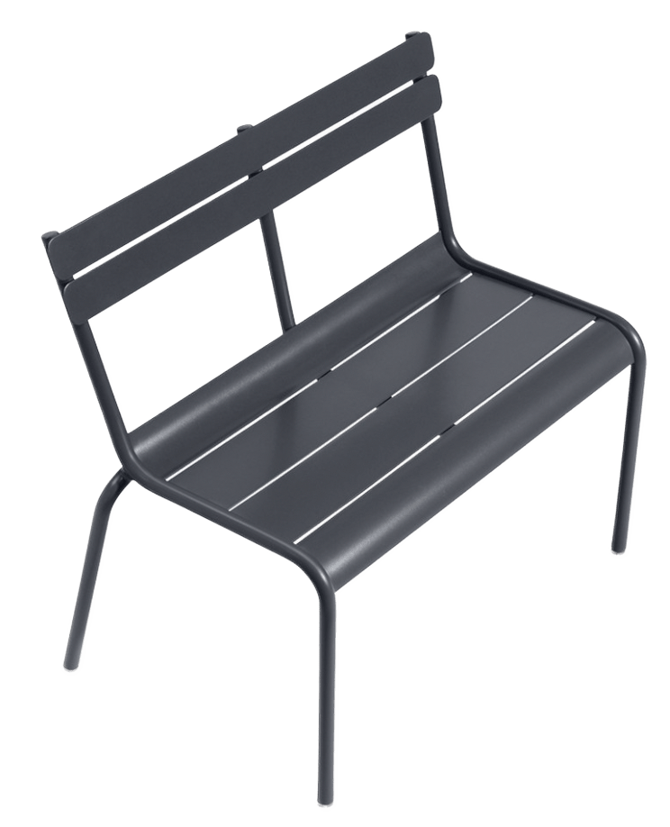 Luxembourg Kid Bench - Fermob - Outdoor Furniture - Black Cherry - HORNE