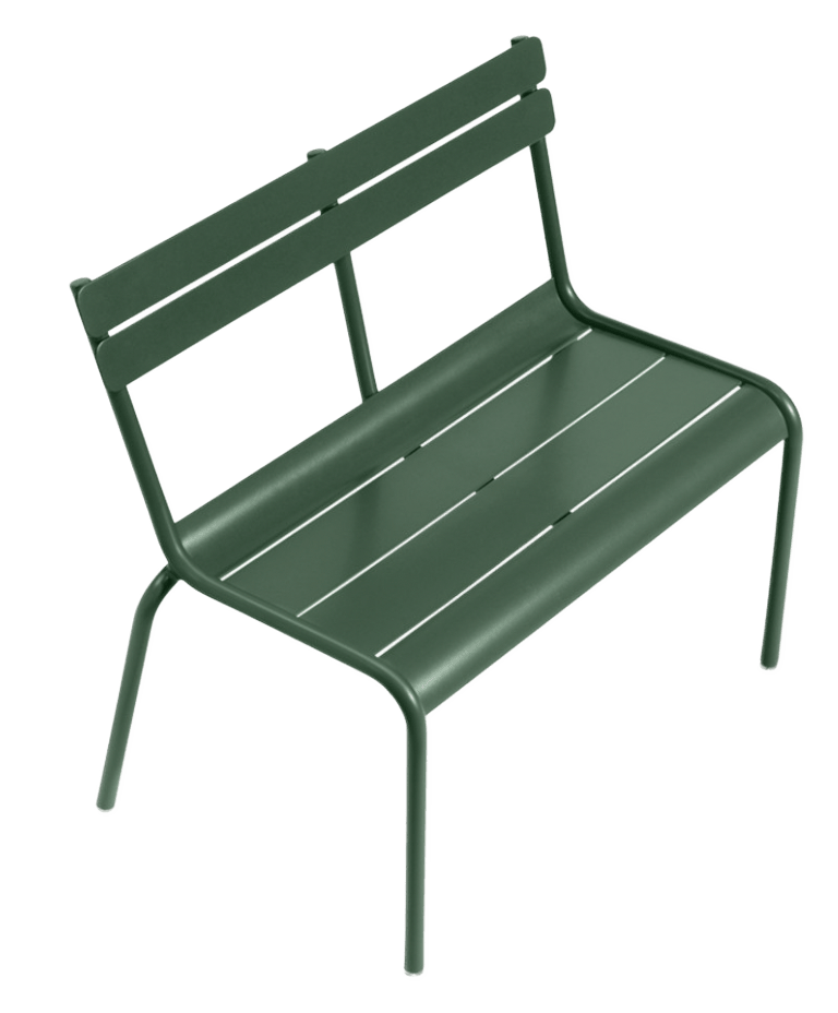 Luxembourg Kid Bench - Fermob - Outdoor Furniture - Black Cherry - HORNE