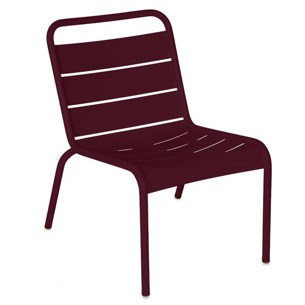 Luxembourg Lounge Chair - Set of 2 - Fermob - Outdoor Furniture - Black Cherry - HORNE
