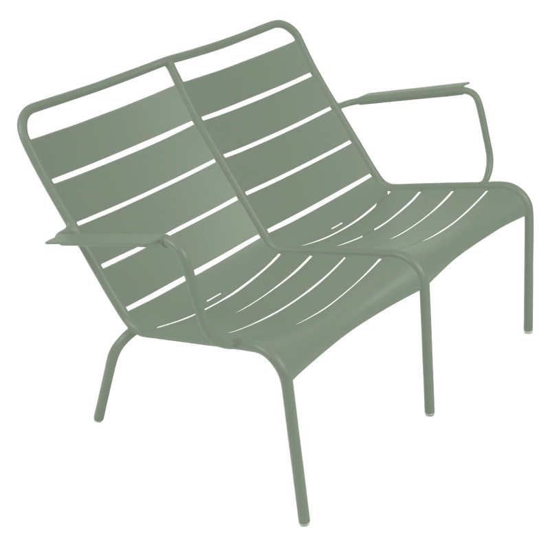 Luxembourg Low Armchair Duo - Fermob - Outdoor Furniture - Black Cherry - HORNE