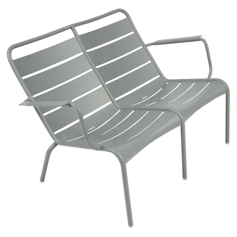 Luxembourg Low Armchair Duo - Fermob - Outdoor Furniture - Black Cherry - HORNE