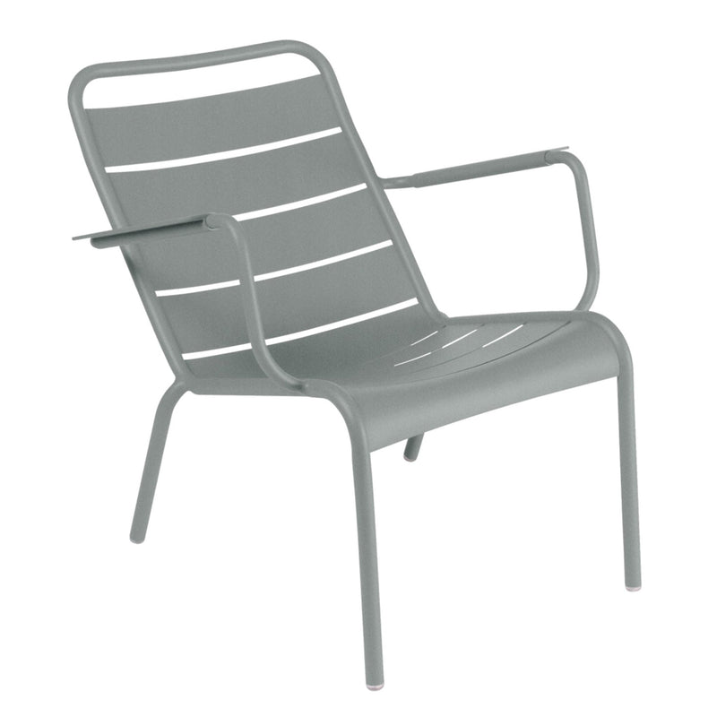 Luxembourg Steel Low Armchair - Fermob - Outdoor Furniture - Acapulco Blue - HORNE
