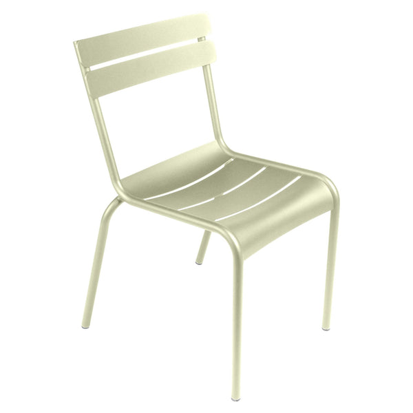 Luxembourg Steel Side Chair - Set of 2 - Fermob - Outdoor Furniture - Willow Green - HORNE
