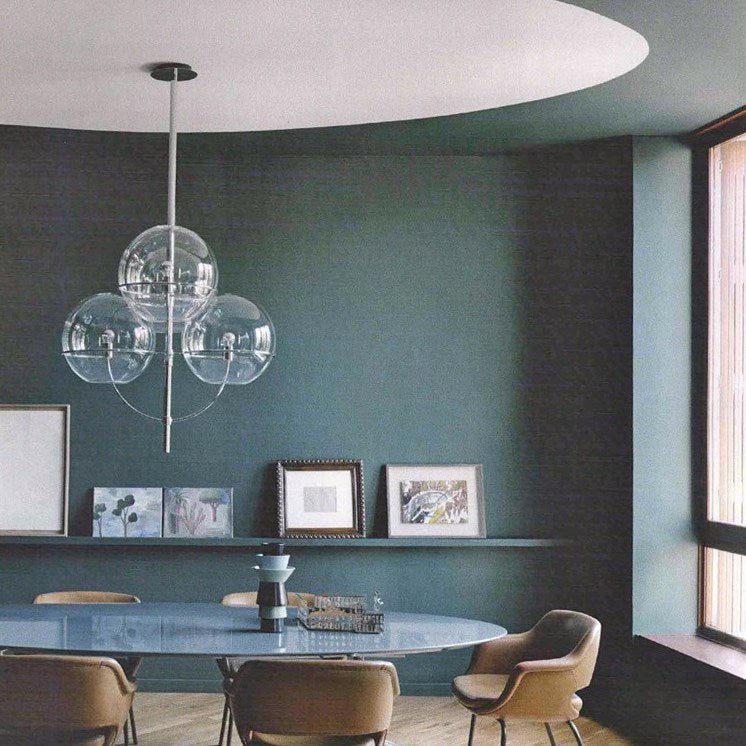 Lyndon Pendant - Oluce - Pendants - Chrome - HORNE