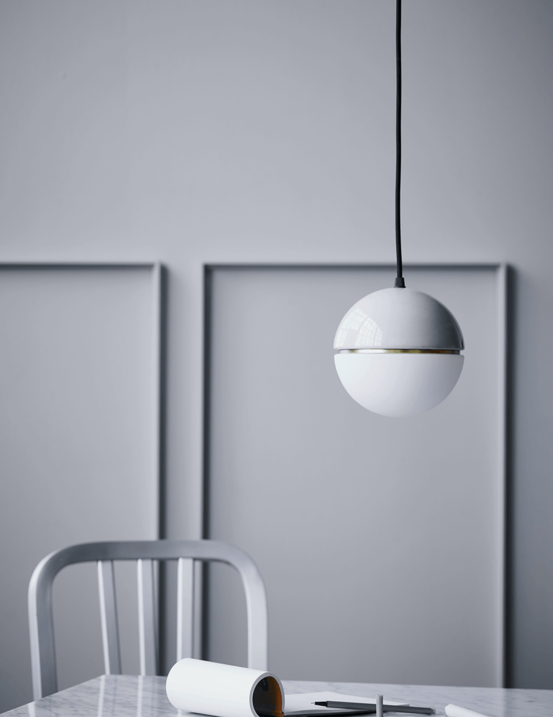 Macaroon Pendant - Lucie Kaas - Pendants - Dark Grey - Small - HORNE