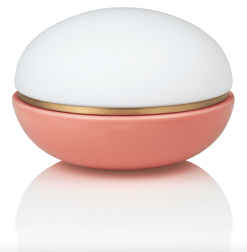 Black Macaroon Opal Glass Table Lamp by Lucie Kaas