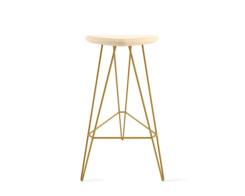 Madison Bar Stool - Tronk - Stools + Benches + Ottomans - Maple - Blood Red - HORNE