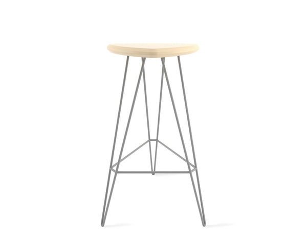 Madison Bar Stool - Tronk - Stools + Benches + Ottomans - Maple - Gray - HORNE